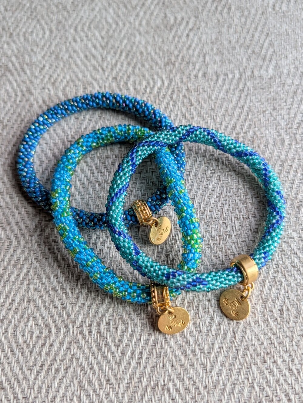 3 STACKABLE BEADED BRACELETS hawaii